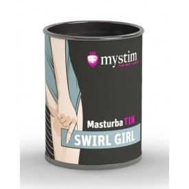 Компактный мастурбатор MasturbaTIN Swirl Girl